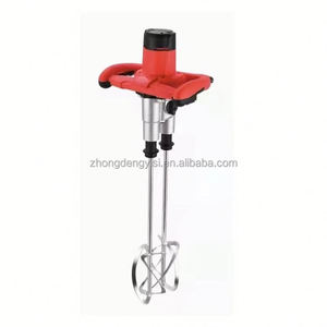 2.6kw Six-<b>Speed</b> Variable 110V/220V Hand-Held Electric Galvanized GI 60cm 1M Parallel Bar Mixing Bar - Product Image 3