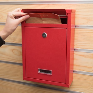 Porte-brochures mural en métal, boîte de rangement durable pour brochures pour les bureaux et les espaces commerciaux - Product Image 5