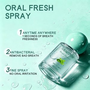 Spray buccal probiotique à <span class=keywords><strong>la</strong></span> menthe arctique OEM/ODM, sans alcool, <span class=keywords><strong>pour</strong></span> une haleine fraîche longue durée, <span class=keywords><strong>parfum</strong></span> <span class=keywords><strong>pour</strong></span> <span class=keywords><strong>la</strong></span> mauvaise haleine - Product Image 2