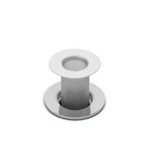 Meilleure vente TikTok : Grille de drain de sol en acier inoxydable 304, <span class=keywords><strong>filtre</strong></span> anti-colmatage pour <span class=keywords><strong>cheveux</strong></span>, pour lavabo, design moderne et simple - Product Image 2