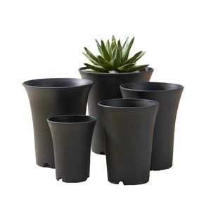 Pots <span class=keywords><strong>de</strong></span> fleurs ronds, carrés, polygonaux, blancs, noirs, en plastique, pour plantes succulentes, Haworthia Maughanii, pépinière, décoration <span class=keywords><strong>de</strong></span> jardin et <span class=keywords><strong>de</strong></span> maison - Product Image 1