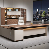 Ensemble de bureaux et chaises modernes pour ordinateur, mobilier de bureau commercial et professionnel, accessoires de direction