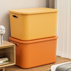 Multifunctional Storage <b>Box</b> Rectangle Plastic Organizer For Toys Snacks <b>Books</b> Eco Friendly - Product Image 2