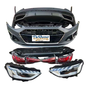 Kit carrosserie pour <span class=keywords><strong>Audi</strong></span> A4 <span class=keywords><strong>S4</strong></span>, fabriqué avec soin, comprenant des pare-chocs avant et arrière, des phares LED avant et arrière, et une calandre. Best-sellers. - Product Image 2