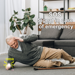 Llavero de autodefensa de emergencia de 130db, llavero de alarma de bolsillo portátil recargable, alarma <span class=keywords><strong>Personal</strong></span> para mujeres, niños y ancianos - Product Image 5