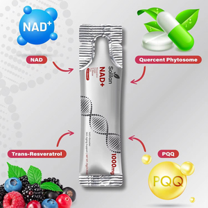 Nhà máy tiên tiến NAD + chất lỏng bổ sung 30 cái cao cấp nicotinamide riboside Resveratrol DNA chất chống oxy hóa bổ sung sức khỏe 10 gam - Product Image 5
