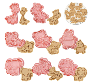 8 <span class=keywords><strong>emporte</strong></span>-pièces pour biscuits en forme d'animaux, <span class=keywords><strong>emporte</strong></span>-pièces 3D pour la pâtisserie, moules pour animaux marins, pour biscuits au chocolat DIY - Product Image 3
