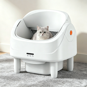 New Electric Cat Litter Box Detachable Waste <b>Bin</b> Low Noise Household Pet Cleaning Equipment - Product Image 1
