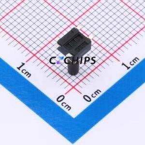 TSB45311-095D532DA Tactile Switch SMD-4P,4.5x4.5mm Switch Single Pole Single Throw Round Button 2.8N 4.5mm - Product Image 2