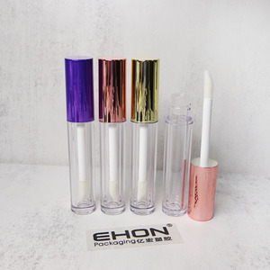 Tube de brillant à lèvres cylindrique personnalisé à grande brosse, sérigraphie, matériaux ABS/PETG/AS, vente en gros, vide, pour gloss à lèvres – Meilleures ventes - Product Image 5