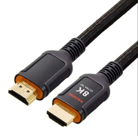 Câble blindé tressé haute vitesse 2.0 avec gaine en PVC pour 4K 60Hz HDR HDCP 2.2 18Gbps, 0,9 m, pour ordinateur et lecteur DVD