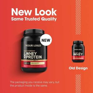 OEM Gold bubuk Protein Whey 100% standar-nutrisi olahraga untuk pemulihan otot & Kebugaran - Product Image 2