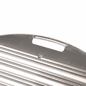 Grille ronde à charbon de bois Panier non extensible Malla 1x1 Grille de barbecue en acier inoxydable Grille de barbecue Grillage de barbecue Grille de barbecue - Product Image 1