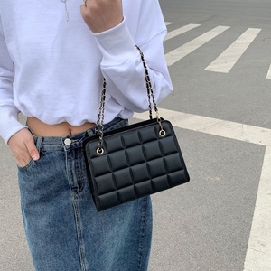 Nouveau Sac à Main de Luxe Femme Couture Sauvage Sacs Messager <span class=keywords><strong>Marque</strong></span> Designer Sac à Bandoulière à Carreaux Sacs Fourre-Tout pour Dames Sacs Bandoulière - Product Image 5