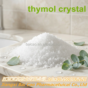 Cristales de <span class=keywords><strong>Timol</strong></span>/Thymol BAICAO para Uso Bactericida/Desodorante - Product Image 1