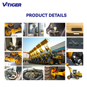 Hiệu suất cao 2.5t 4x4 đa chức năng backhoe động cơ xô Pin Bánh Xe Tải - Product Image 6