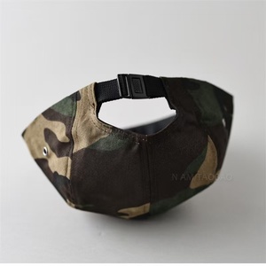 American Retro Camouflage 5 Panel <b>Cap</b> Workwear Style <b>Flat</b> Brim Baseball Hat Unisex Versatile Outdoor Streetwear Style - Product Image 3