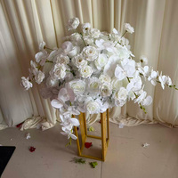 Bestseller Hochzeits-Blumenkugel-Arrangements Hochwertige 80cm Rosenkugeln Hochzeitsdekoration für Valentinstag Weihnachten