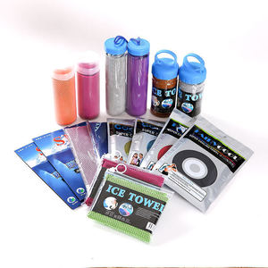 Serviette de sport rafraîchissante à sensation froide, séchage rapide, pour activités de plein air, serviette glacée de fitness, essuie-transpiration en polyester - Product Image 2