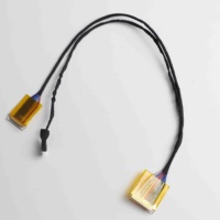 Benutzer definierte 30-polige LVDS-Kabel LVDS-Kabel Elektronische Bildschirm anzeige und Kabelbaum baugruppe für LCD