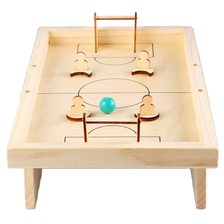 Деревянная детская Развивающая игра в футбол, настольная игра, координация рук и глаз, деревянные игрушки для детей