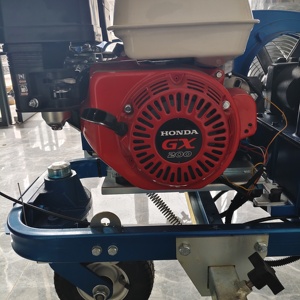 <span class=keywords><strong>Machine</strong></span> de marquage routier à pulvérisation à froid montée sur chariot à poussée manuelle, <span class=keywords><strong>machine</strong></span> de marquage routier sans air - Product Image 4