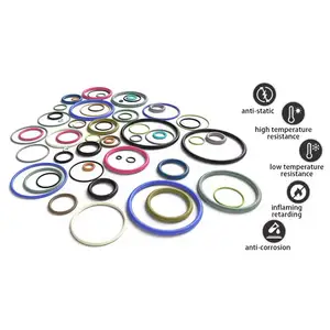 Cock Ring Silicone Rubber Flat o ring Industry Oil Resistance Standard Size customized 20-90 Shore A rubber o rings