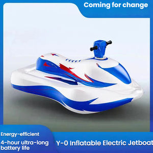 Bote Inflable Eléctrico Tipo Kart para 2 Personas - <span class=keywords><strong>Kayak</strong></span> de Pesca con Motor para Recreación en Parques Acuáticos - Product Image 2