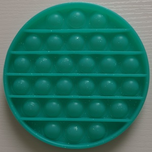 इंद्रधनुष पुश पॉप बबल गेम फाइडेज खिलौना फुटबॉल तनाव पॉपर फिडेज संवेदी खिलौना - Product Image 3