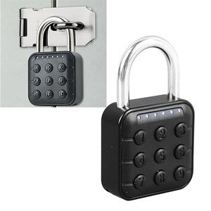 Serrure intelligente avec application, mot de passe, serrure de porte, serrure de cabinet, cadenas intelligent à empreinte digitale, déverrouillage rapide - Product Image 1