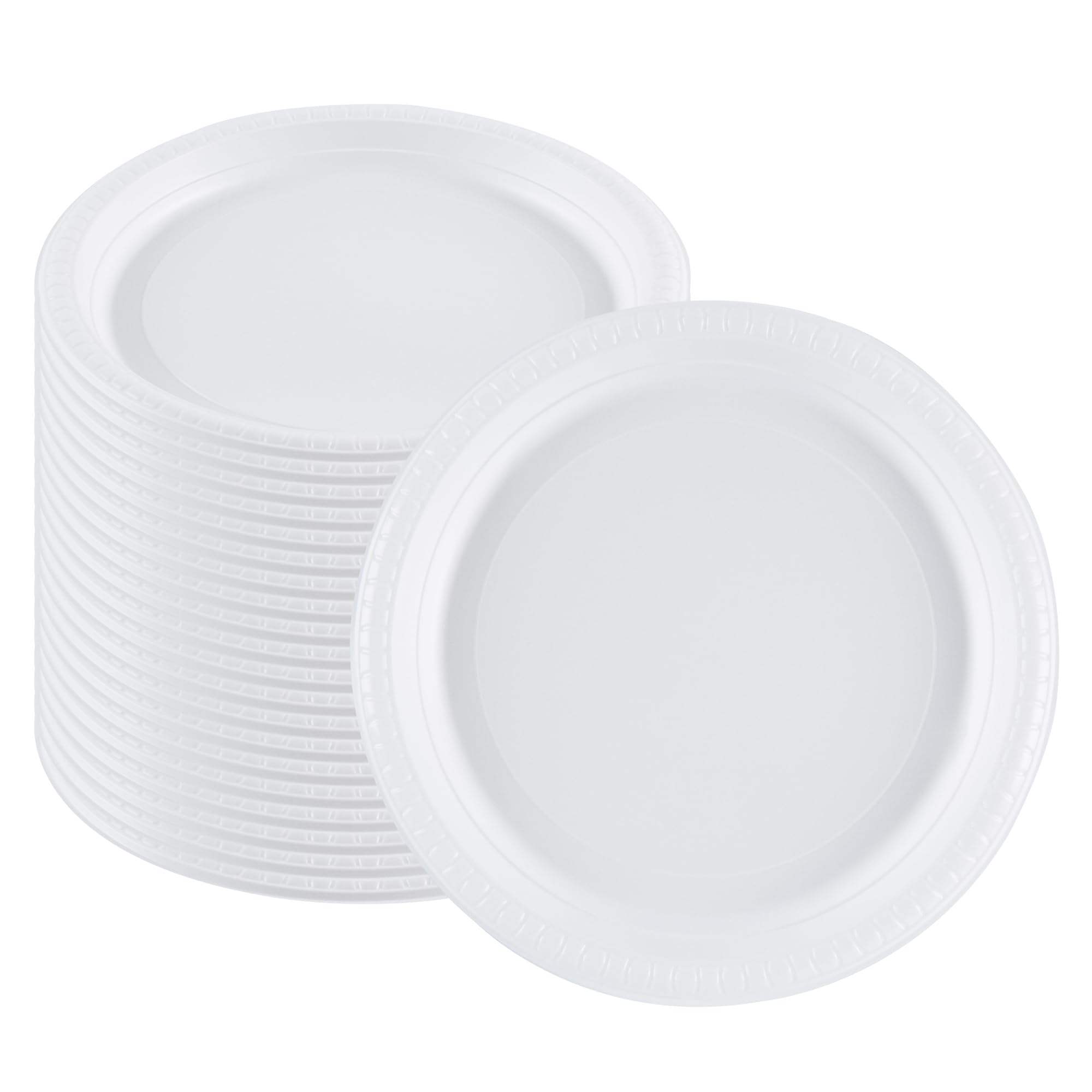 Fancy White Disposable Plates Elegant Durable Solutions