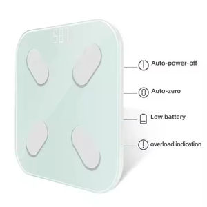 Báscula digital nueva para medir la grasa corporal, báscula doméstica para medir el contenido de agua, precisión Okok, 180 kg, funciona con pilas, báscula de regalo, tamaño grande - Product Image 3