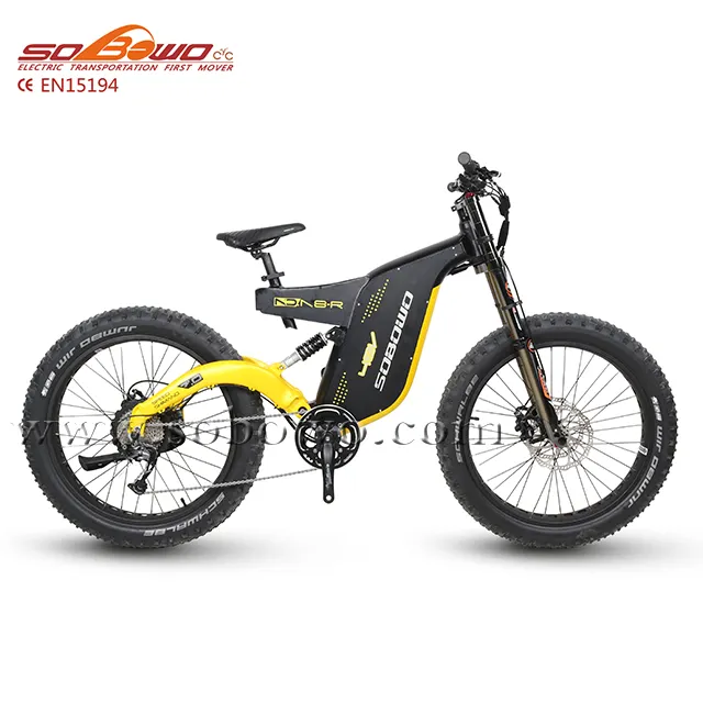 Sobowo-Bicicleta eléctrica de carretera para adultos, modelo OEM, 1000 vatios, 1500 vatios, 48 voltios, a la venta