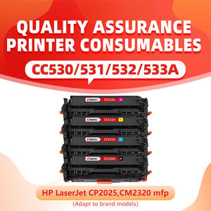 Cartouche de toner compatible 304A Cc530A Bk/<span class=keywords><strong>Cc531A</strong></span> C/Cc532A Y/Cc533A M pour HP Laserjet Cp2025/Cm2320 Mfp - Product Image 2