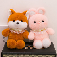 Peluches de lapin super douces, célèbres sur internet, série Pearl Run, 8 pouces, figurine pour machine à griffes, cadeau de mariage