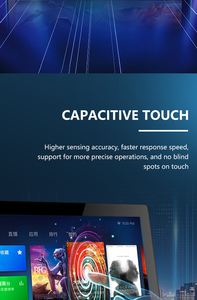 New Smart Home 10 <b>Point</b> Touch Screen Display POE Power Conference Tablet Four Side <b>Lights</b> Meeting Room Display Android 8.1 - Product Image 6