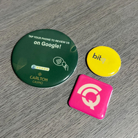 Plaque d'identification NFC personnalisée en époxy pour table, programmable, avec fonction Tap pour avis Google, réseaux sociaux et menu, pour restaurants, carte NFC intelligente