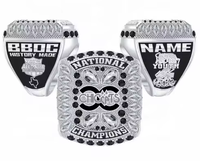 Nouvelle bague de championnat personnalisée 2026, bague trophée d'équipe gravée sur mesure, récompense sportive en alliage de zircon, souvenir pour le vainqueur de la ligue