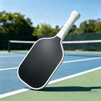 Raquette de pickleball en fibre de carbone T700, noyau en nid d'abeille léger, raquette de pickleball pour entraînement et loisirs en extérieur et en intérieur