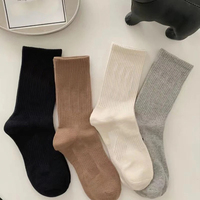 Hommes tenue décontractée Jacquard tricoté lettre équipage athlétique coton chaussettes manchette bas hiver drôle unisexe sport Logo personnalisé chaussettes