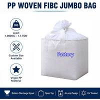 Биг-бэг FIBC (1000 кг, 2000 кг) для песка, цемента, зерна, риса, руды, удобрений. Мешок-контейнер для горнодобывающей промышленности.