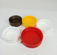 Fábrica de 38 45 53mm de diámetro, venta al por mayor, serie de tapas de anillo de plástico de color personalizado de China Plastics Factory