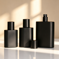 Flacon Distributeur de Parfum à Bille 30ml Effet Mat Noir Cylindrique Personnalisable Sérigraphie – Nouveauté Promotionnelle