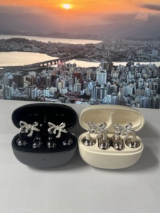 Écouteurs intra-auriculaires S6 à oreille ouverte avec boucles d'oreilles papillon en diamant, légers et confortables, adaptés aux petites oreilles, <span class=keywords><strong>pour</strong></span> le sport, la course à pied et l'entraînement - Product Image 4