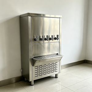 Dispensador de Agua Fría Comercial de Acero Inoxidable 304 para Cinco Grifos, Universal para Escuelas, de Fabricante - Product Image 6