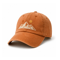 Gorra de Béisbol Vintage Americana 2026 de Algodón Lavado, 6 Paneles, Ajustable, Bordado Decorativo, Múltiples Colores, Unisex, Logotipo Personalizado OEM