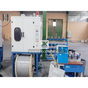 Equipo de fabricación de Cable Coaxial, máquina trenzada en línea de producción de Cable eléctrico