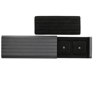 Estuche para Reloj <span class=keywords><strong>Merva</strong></span>, Negro, con Forro de Microfibra de Titanio, Edición Limitada, Nuevo - Product Image 2