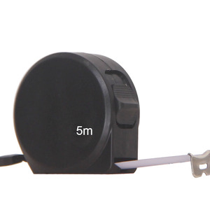 Cinta Métrica Portátil Mini, Negra, Dorada, Esmerilada, de 5 Metros y 3 Metros, de Acero, Alta Precisión, Anti-caída, Resistente al Desgaste, Engrosada - Product Image 1