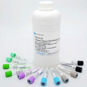 Tabung tes darah perawatan silikon, agen silisifikasi silikon digunakan untuk aktivator gumpalan darah - Product Image 1